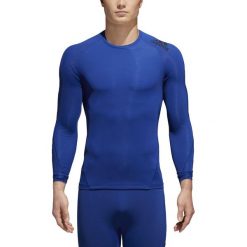 Koszulka adidas Alphaskin Tech CD7145. Niebieskie koszulki męskie Adidas, m, bez wzorów, bez kołnierzyka, bez rękawów, na fitness i siłownię. Za 122,99 zł.