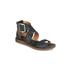 Sandały Airstep / A.S.98 RAMOS CROISE. Czarne sandały damskie marki Airstep / A.S.98, bez wzorów, bez obcasa, bez zapięcia. Za 699,00 zł.