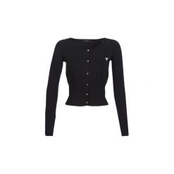 Swetry rozpinane / Kardigany Guess COLETTE. Czarne swetry damskie Guess, s, z aplikacjami. Za 309,00 zł.