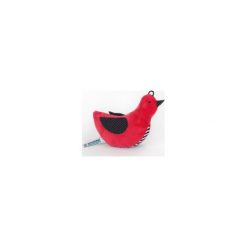 Whisbear Szumiący ptaszek Whisbird, czerwony. Czerwone przytulanki i maskotki Whisbear, z bawełny. Za 167,00 zł.