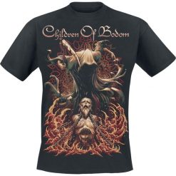 Children Of Bodom Patron Saint T-Shirt czarny. Czarne t-shirty męskie Children Of Bodom, l, z nadrukiem, z okrągłym kołnierzem. Za 74,90 zł.