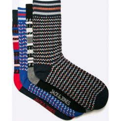 Skarpetki męskie: Jack & Jones – Skarpety Flash (4-pack)