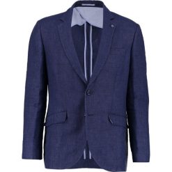 Marynarki męskie slim fit: Cortefiel Marynarka marine blue