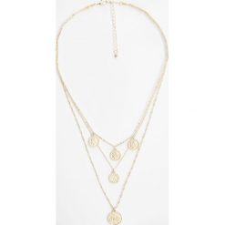 Mango - Naszyjnik Claire. Żółte naszyjniki damskie Mango, metalowe. Za 59,90 zł.