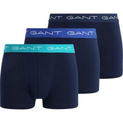 GANT TRUNK SOLID 3 PACK Panty yale blue. Niebieskie bokserki męskie GANT, z bawełny. Za 169,00 zł.