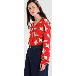 Bluzki asymetryczne: b.young FERIAN Bluzka red