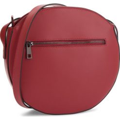 Torebka CREOLE - K10571 Bordowy. Czerwone listonoszki damskie marki Creole, ze skóry. W wyprzedaży za 179,00 zł.