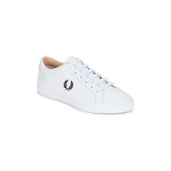 Buty Fred Perry BASELINE LEATHER. Białe trampki męskie Fred Perry, bez wzorów, bez zapięcia. Za 459,00 zł.
