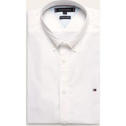 Tommy Hilfiger - Koszula. Niebieskie koszule męskie TOMMY HILFIGER, s, bez wzorów, z bawełny, casualowe, button down, z krótkim rękawem. Za 299,90 zł.