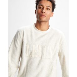 Levi's® Polar Pop-over Fleece Bluza Biały. Białe bluzy męskie s, bez wzorów, z poliesteru, bez kołnierzyka, bez rękawów, bez kaptura. Za 309,95 zł.