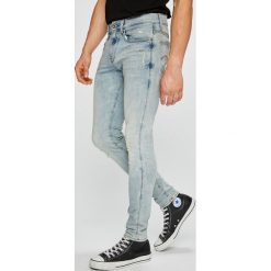 G-Star Raw - Jeansy 3301. Niebieskie jeansy męskie regular G-Star RAW, z bawełny. W wyprzedaży za 479,90 zł.