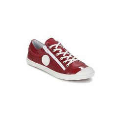Buty Pataugas BISK/BB F2C. Czerwone trampki i tenisówki damskie marki Pataugas, bez wzorów, bez zapięcia. Za 479,20 zł.