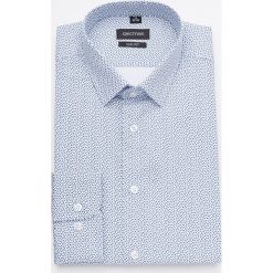 Koszula versone 5009a długi rękaw slim fit niebieski. Niebieskie koszule męskie Recman, m. Za 109,99 zł.