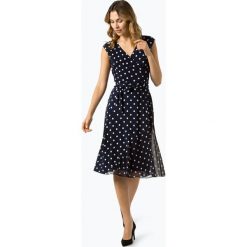LAUREN RALPH LAUREN - Sukienka damska, niebieski. Niebieskie sukienki damskie Lauren Ralph Lauren, bez wzorów, z szyfonu, vintage, bez kołnierzyka, bez rękawów. Za 799,95 zł.