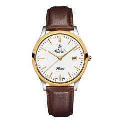 Biżuteria i zegarki: Zegarek Atlantic Damskie Sealine 22341.43.21 Szafirowe szkło