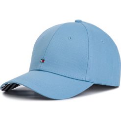 Czapka z daszkiem TOMMY HILFIGER - Bb Print Cap AW0AW06181 499. Niebieskie czapki damskie TOMMY HILFIGER, bez wzorów, z bawełny. W wyprzedaży za 99,00 zł.