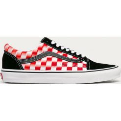 Vans - Tenisówki. Czarne trampki męskie Vans, bez wzorów, z gumy, na sznurówki. Za 339,90 zł.