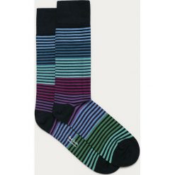 Paul Smith - Skarpetki. Niebieskie skarpetki męskie Paul Smith, bez wzorów, z elastanu. Za 99,90 zł.