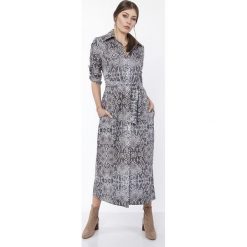 SUKIENKA MAXI, SUK159 wąż. Sukienki damskie Lanti, bez wzorów, bez kołnierzyka, bez rękawów, maxi. Za 199,00 zł.