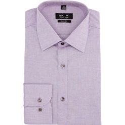 Koszula bexley 2219 długi rękaw slim fit fiolet. Szare koszule męskie slim marki Recman, m, z długim rękawem. Za 69,99 zł.