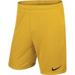 Spodenki chłopięce: Nike Spodenki piłkarskie Park II Junior żółte r. M (725988-739)