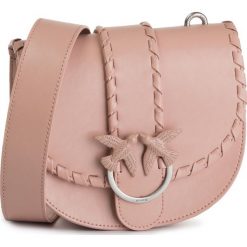 Torebka PINKO - Round Love Twist AI 19-20 PLTT 1P21EA Y5GB Light Pink Q19. Różowe torebki klasyczne damskie Pinko, bez wzorów, ze skóry, klasyczne, duże, bez dodatków. Za 1319,00 zł.
