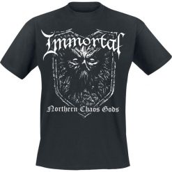 T-shirty męskie: Immortal Northern chaos gods T-Shirt czarny