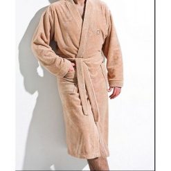 Szlafroki męskie: Szlafrok męski albert cappucino r. XL 182