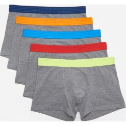 5 pack bokserek basic - Wielobarwny. Bokserki męskie House, bez wzorów. Za 89,99 zł.