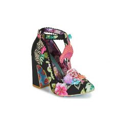 Czółenka Irregular Choice LIEBE. Czarne czółenka damskie Irregular Choice, bez wzorów, bez obcasa. Za 539,00 zł.