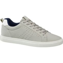 Sneakersy męskie Memphis One popielate. Szare sneakersy męskie Memphis One, na sznurówki. Za 99,90 zł.