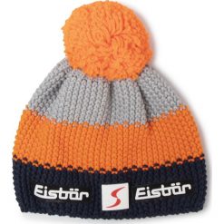 Czapka EISBÄR - Star Pompon MU SP 403346 586. Pomarańczowe czapki męskie Eisbär, z wełny, retro. Za 239,00 zł.