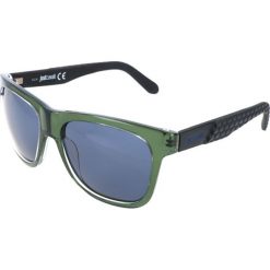 Okulary przeciwsłoneczne "JC648S 96V" w kolorze zielono-niebieskim. Niebieskie okulary przeciwsłoneczne damskie marki Just Cavalli, Alexander McQueen. W wyprzedaży za 219,95 zł.