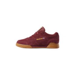Buty Reebok Classic Workout Plus MU. Czerwone trampki męskie Reebok Classic, bez wzorów, bez zapięcia. Za 379,00 zł.