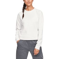 Under Armour Recovery Bluza Biały. Białe bluzy damskie Under Armour, m, z haftami, z bawełny, bez rękawów, bez kaptura. Za 378,95 zł.