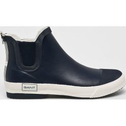 Gant - Kalosze Mandy. Szare kalosze damskie marki GANT, z materiału. Za 269,90 zł.