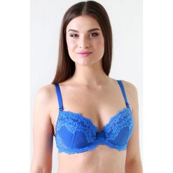 Biustonosz usztywniany Nebbi. Biustonosze LAUMA lingerie, w koronkowe wzory, z bawełny. Za 77,59 zł.