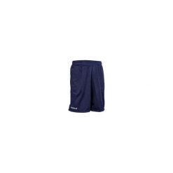 Spodenki do hokeja na trawie FH100 dla dzieci. Niebieskie spodenki chłopięce KOROK, bez wzorów, z poliesteru. Za 34,99 zł.
