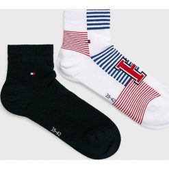 Tommy Hilfiger - Skarpety (2 pack). Szare skarpetki męskie marki TOMMY HILFIGER, z bawełny. Za 45,90 zł.