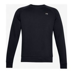 Under Armour Rival Fleece Bluza Czarny. Czarne bluzy męskie Under Armour, l, bez wzorów, z bawełny, bez kołnierzyka, bez rękawów, bez kaptura. Za 188,95 zł.