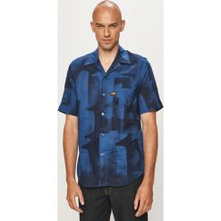 G-Star Raw - Koszula. Niebieskie koszule męskie G-Star RAW, xl, bez wzorów, z bawełny, klasyczne, z klasycznym kołnierzykiem, z krótkim rękawem. Za 329,90 zł.