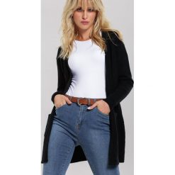 Czarny Kardigan Amla. Czarne swetry damskie other, m, bez wzorów. Za 89,99 zł.