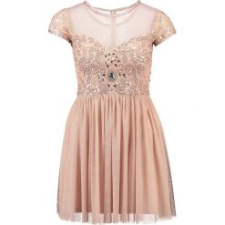 Sukienki: Lace & Beads Petite VIENNA SKATER Sukienka koktajlowa nude