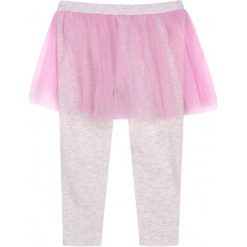 Spodnie niemowlęce: Legginsy z tiulową falbanką dla dziecka 1-36 m