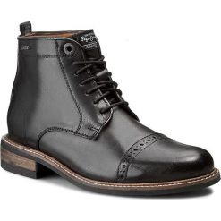 Kozaki PEPE JEANS - Stephen Boot PMS50064 Black 999. Czarne glany męskie Pepe Jeans, z jeansu. W wyprzedaży za 289,00 zł.