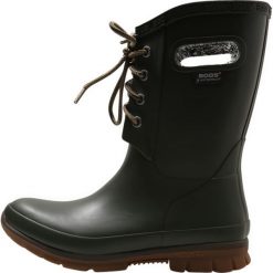 Buty zimowe damskie: Bogs AMANDA PLUSH Kalosze dark green