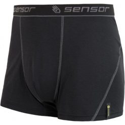 Sensor Męskie Bokserki Double Face Black Xxl. Czarne bokserki męskie marki Sensor. Za 75,00 zł.