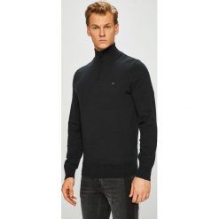 Tommy Hilfiger - Sweter. Czarne golfy męskie TOMMY HILFIGER, l, z bawełny. Za 449,90 zł.