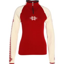 Swetry klasyczne damskie: Dale of Norway GEILO Sweter raspberry/off white/navy