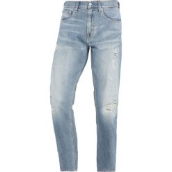 Calvin Klein Jeans 056 ATHLETIC TAPER Jeansy Slim Fit denim. Niebieskie jeansy męskie marki Calvin Klein Jeans, z elastanu. Za 719,00 zł.